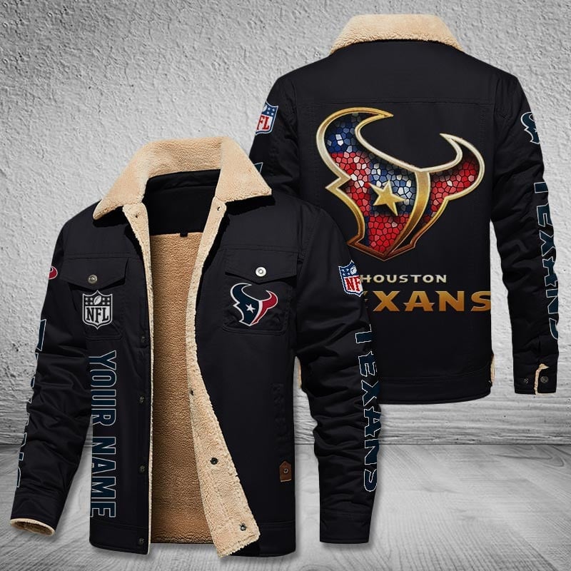 Houston Texans Winter Fleece Bomber Jacket