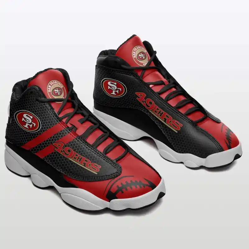 San Francisco 49ers Air JD13 Sneakers