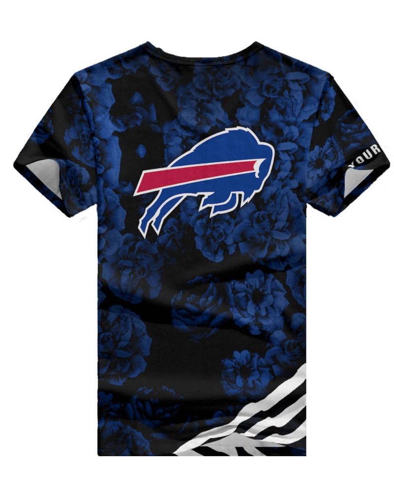 Buffalo Bills Personalized V-neck T-shirt