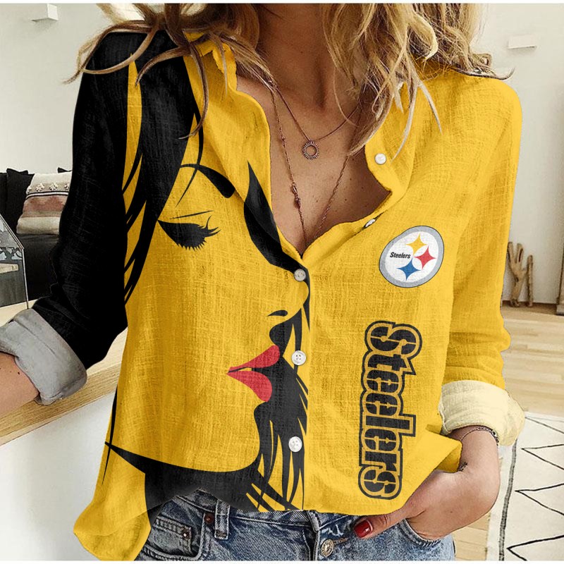 Pittsburgh Steelers Women's Shirt Front View