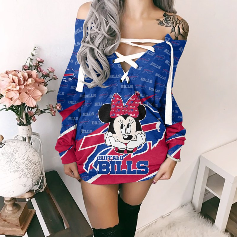 Buffalo Bills Lace-Up Sweatshirt