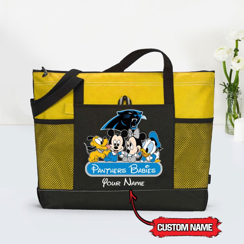Carolina Panthers Tote Bag - Yellow