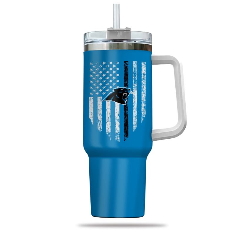 Carolina Panthers Fan Tumbler