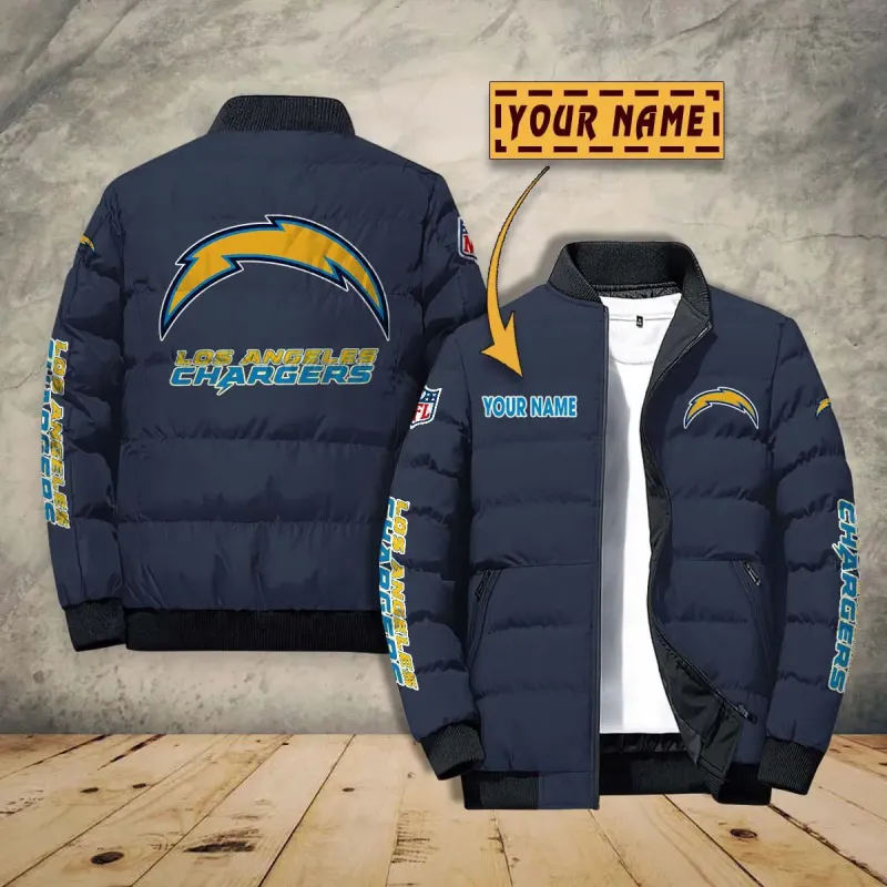 Los Angeles Chargers Puffer Jacket 6