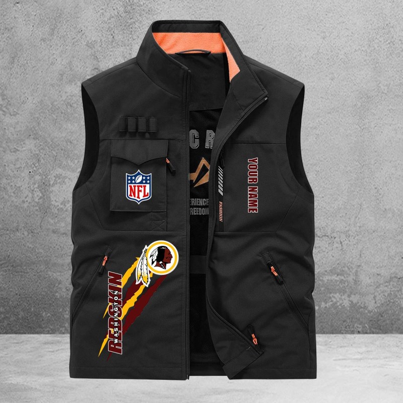 Washington Commanders Multi-Pockets Vest