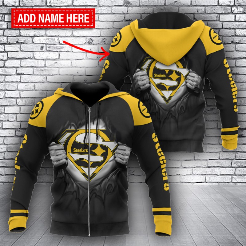 Personalized Pittsburgh Steelers Hoodie