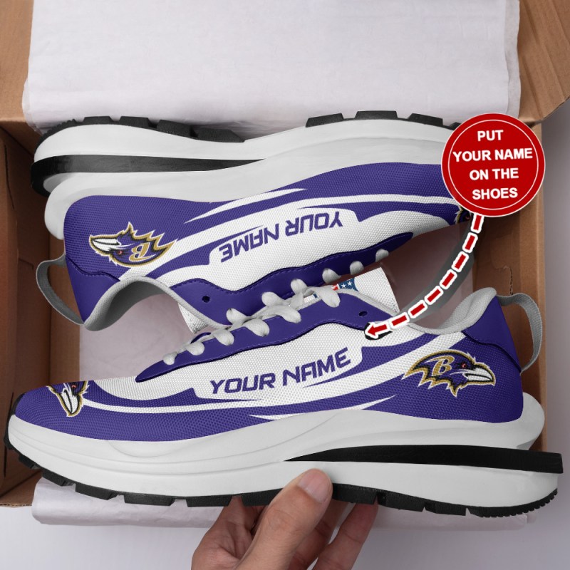 Baltimore Ravens Personalized HF3 Sneakers