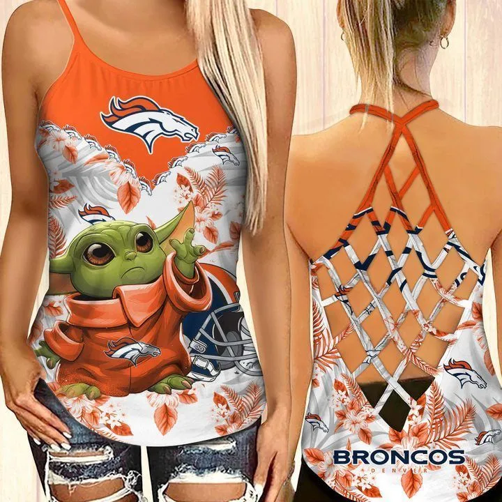 Denver Broncos NFL Cross Tank Top