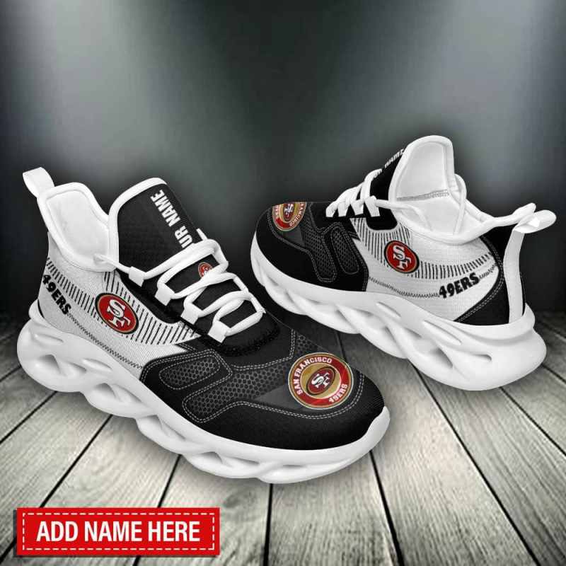 San Francisco 49ers Sneakers Side View
