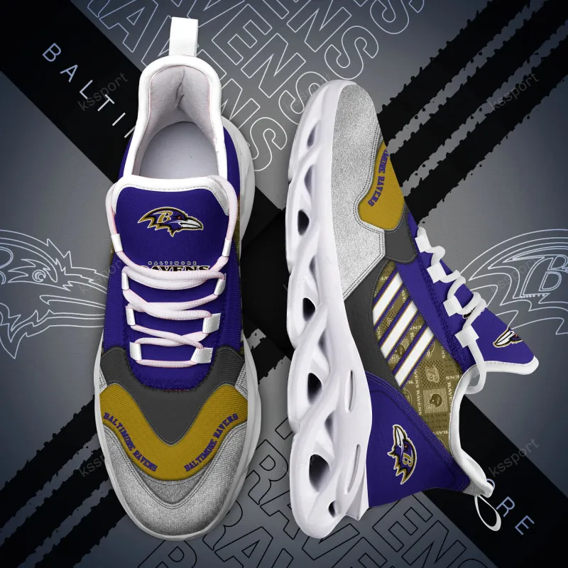 Baltimore Ravens Yezy Running Sneakers