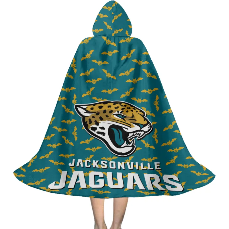 Jacksonville Jaguars Halloween Cloak Back View
