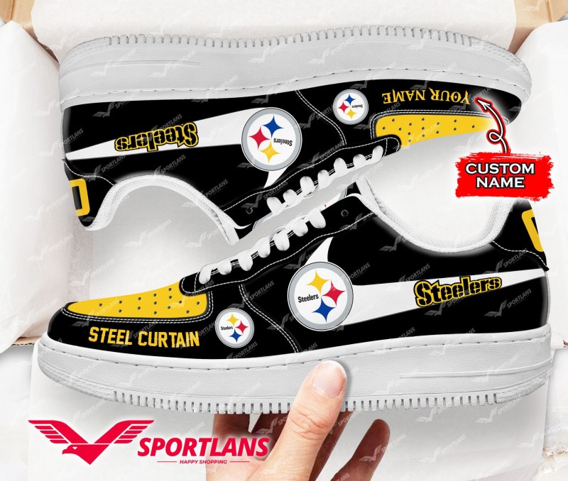 Pittsburgh Steelers NFL Personalized Air Force 1 Shoes