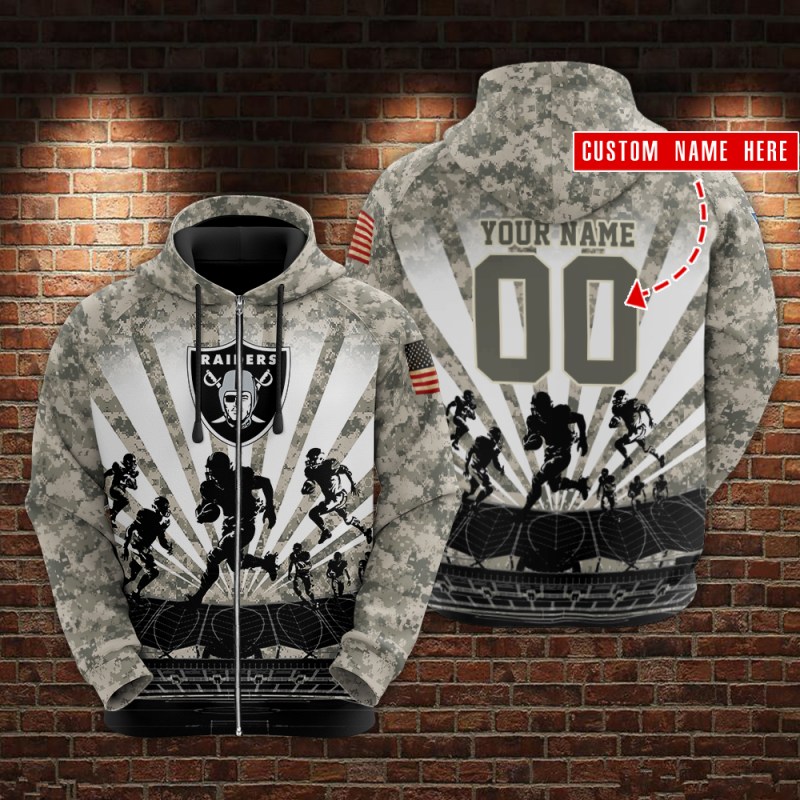 Las Vegas Raiders Personalized Hoodie