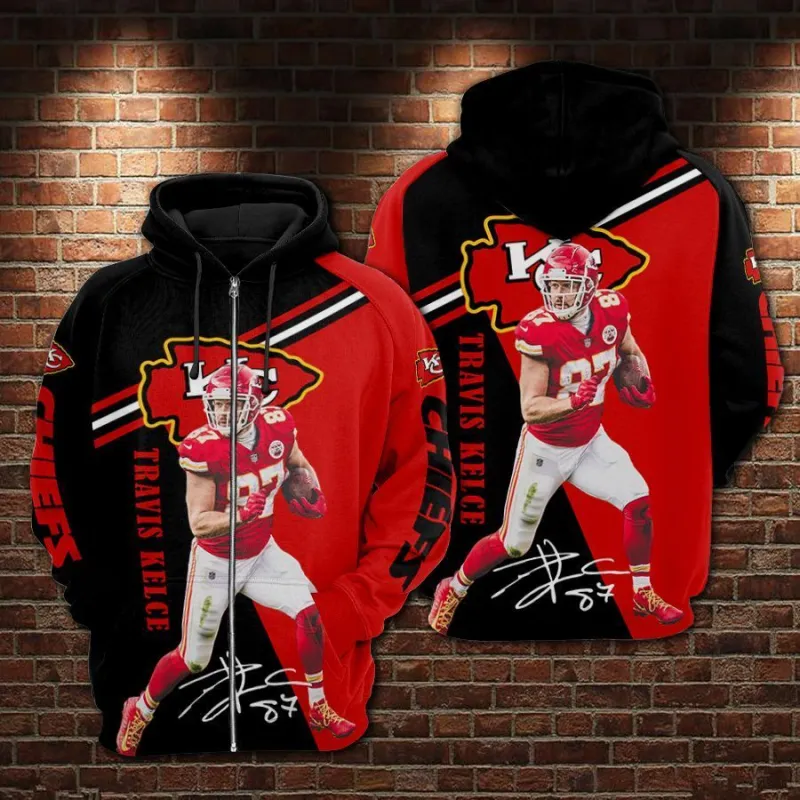 Travis Kelce Kansas City Chiefs Limited Hoodie 772