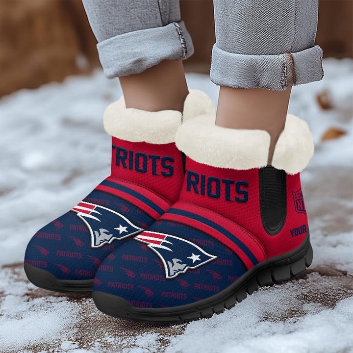 New England Patriots Snow Boots