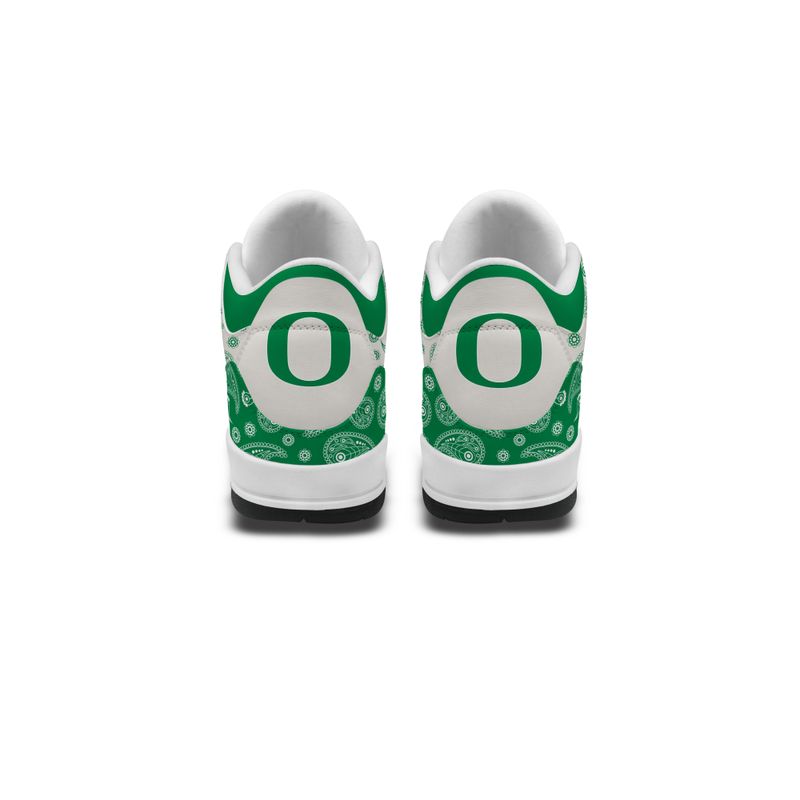Oregon Ducks JD03 Leather Shoes - 3rd View