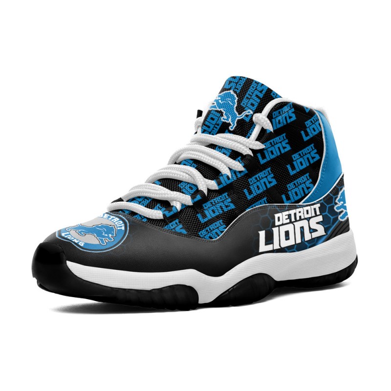 Detroit Lions AJD11 Sneakers Back