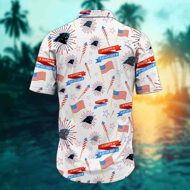 Carolina Panthers Button Shirt Mockup 3