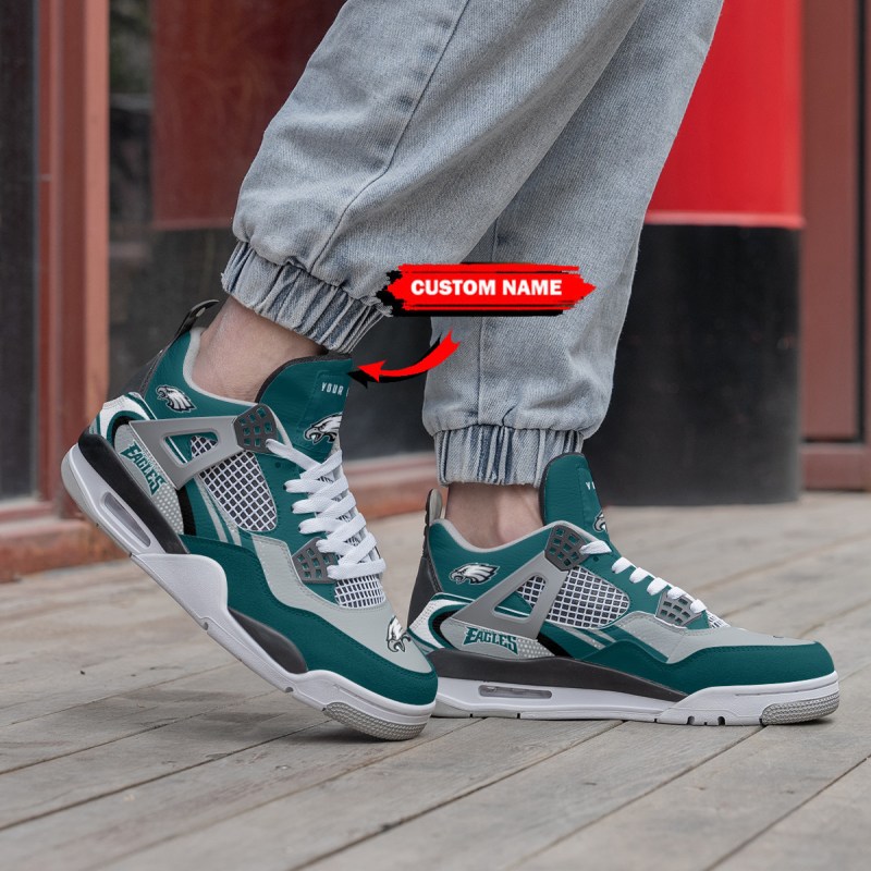 Philadelphia Eagles AJ4 Sneaker
