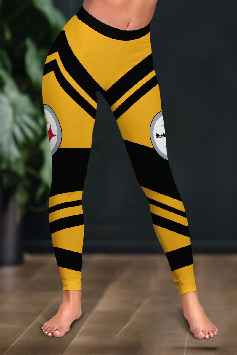 Pittsburgh Steelers Leggings Back View
