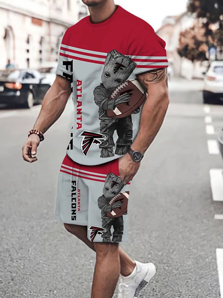 Atlanta Falcons T-Shirt and Shorts