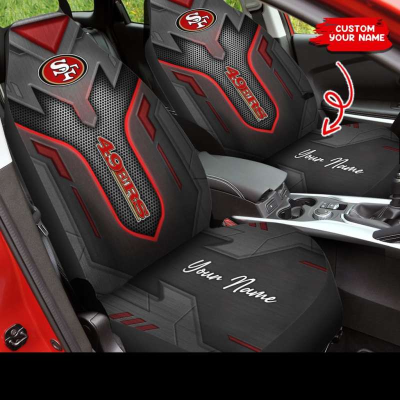 San Francisco 49ers Personalized Car Seat Covers