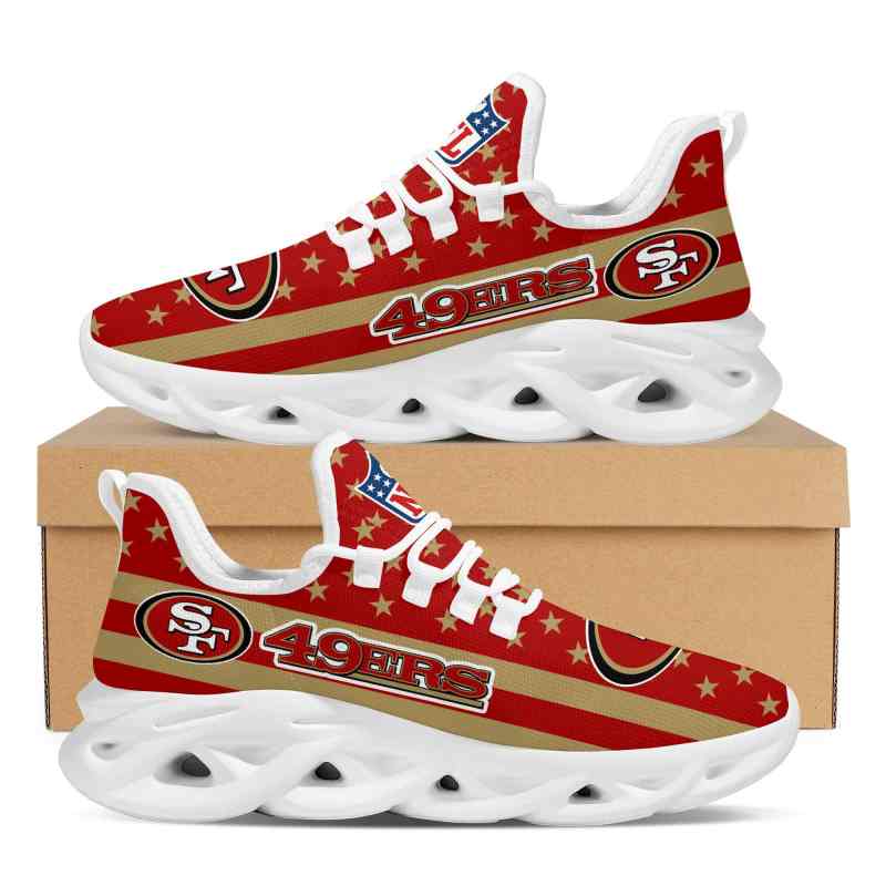 San Francisco 49ers Yezy Running Sneakers