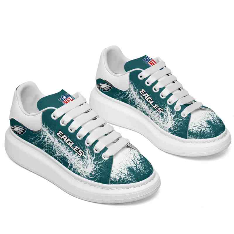 Philadelphia Eagles MQ Sneakers - Top View