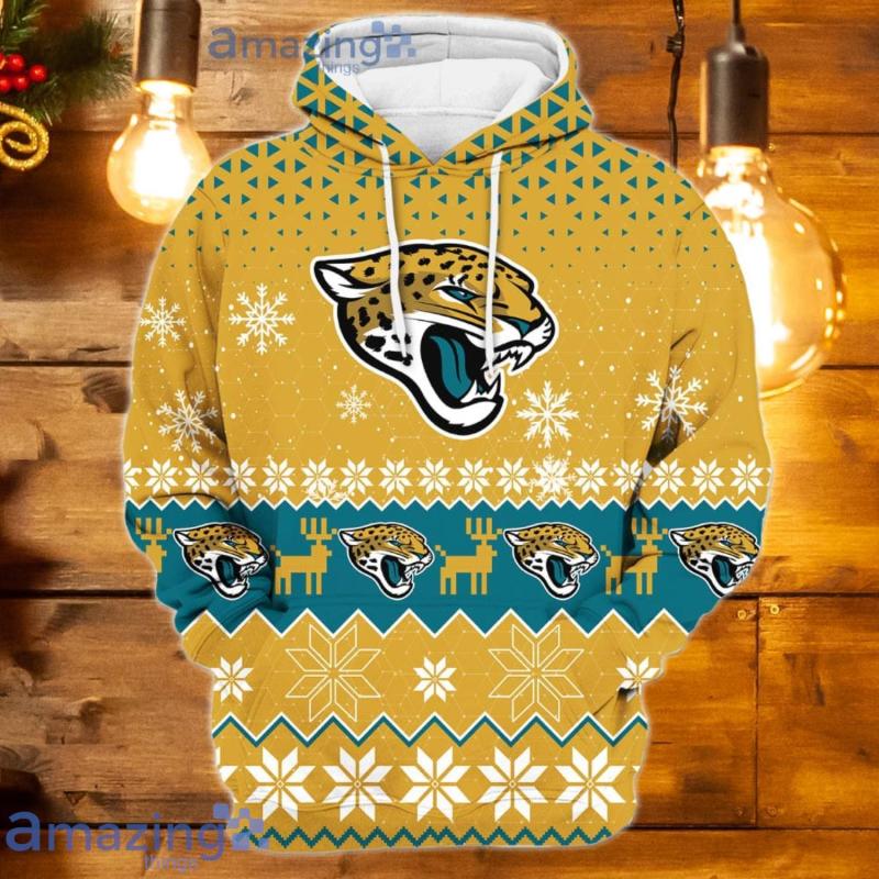 Jacksonville Jaguars Christmas Hoodie 2