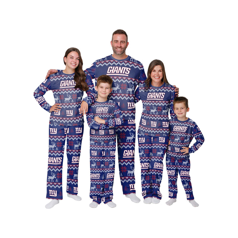 New York Giants Family Holiday Pajamas