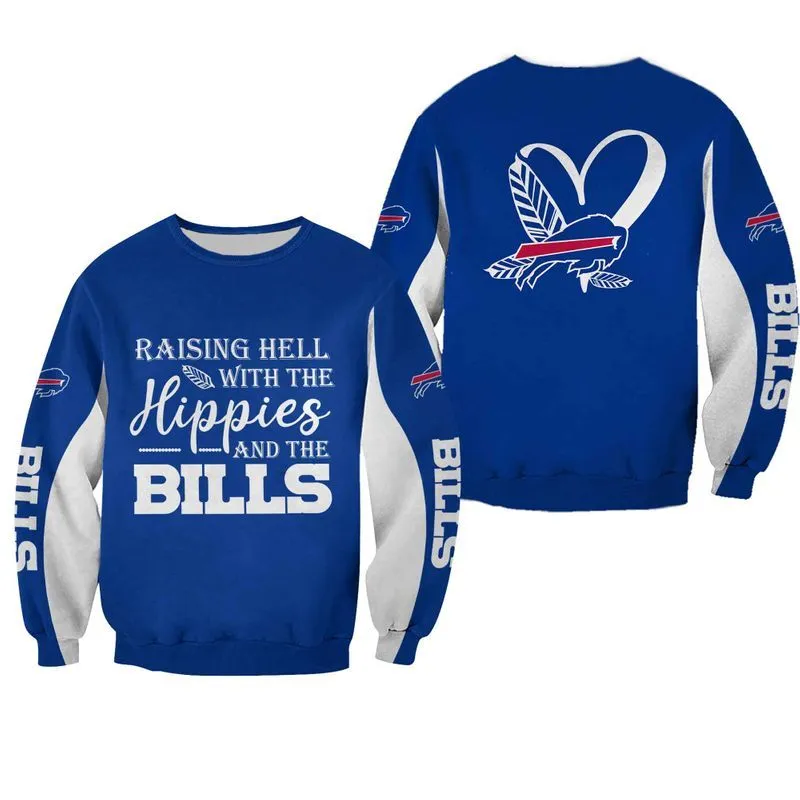 NFL Buffalo Bills Hoodie Design Details