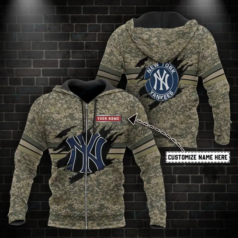 New York Yankees Hoodie Detail