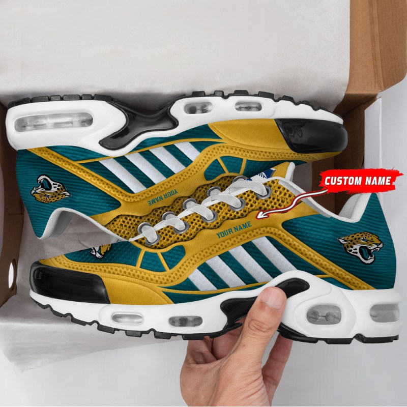 Jacksonville Jaguars Personalized Plus T-N Youth Sneakers
