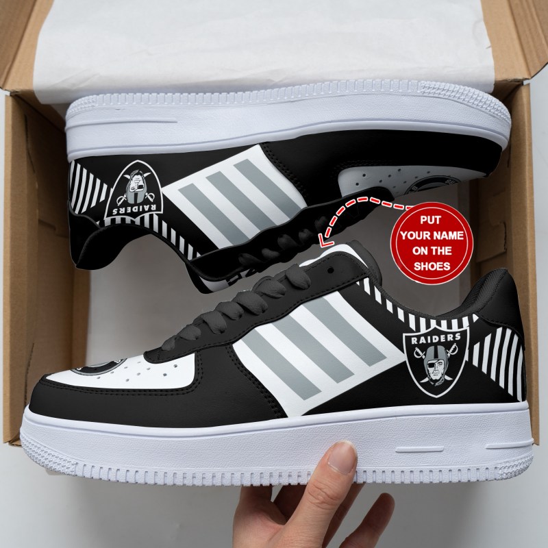 Las Vegas Raiders Personalized AF1 Shoes 3