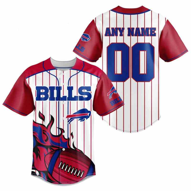 Buffalo Bills Baseball Jersey