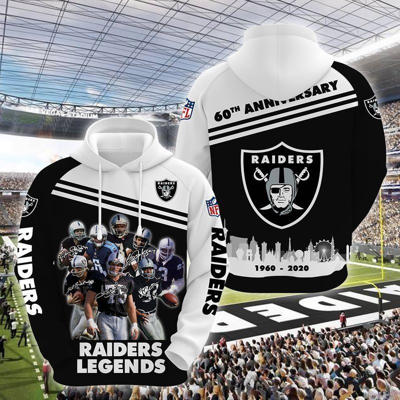 Las Vegas Raiders Football Hoodie