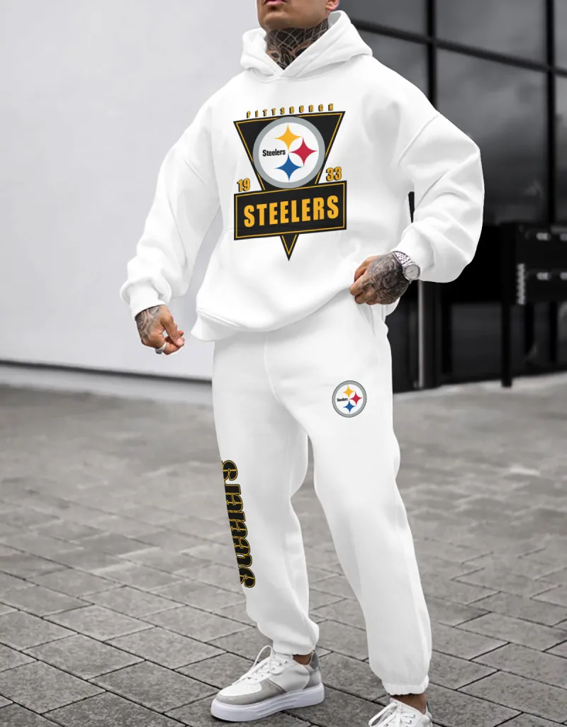 Pittsburgh Steelers Pullover Hoodie and Sweatpants