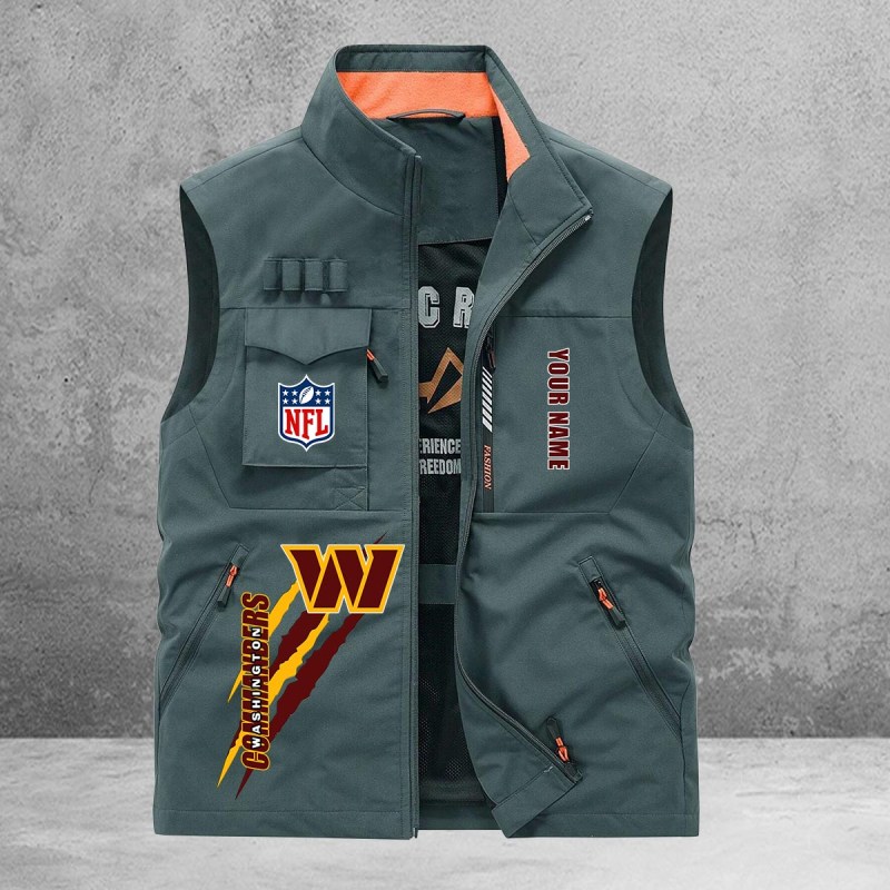 Comfortable Washington Commanders Vest