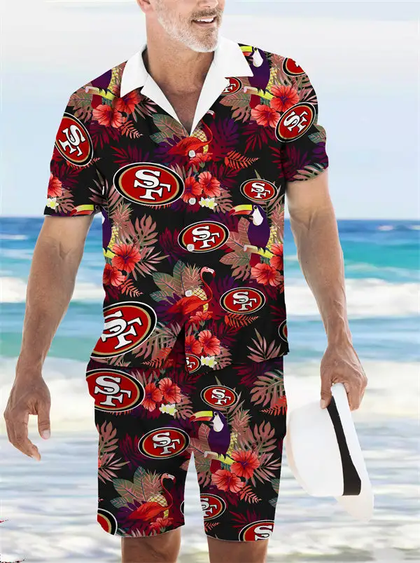 San Francisco 49ers Hawaiian Shirt