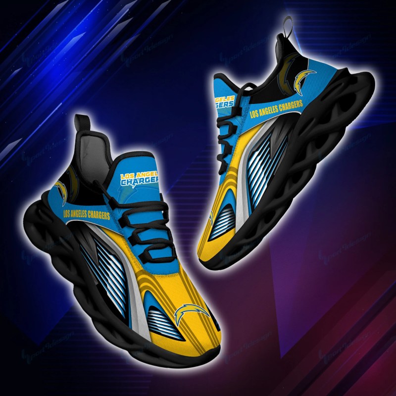 Los Angeles Chargers Yezy Running Sneakers