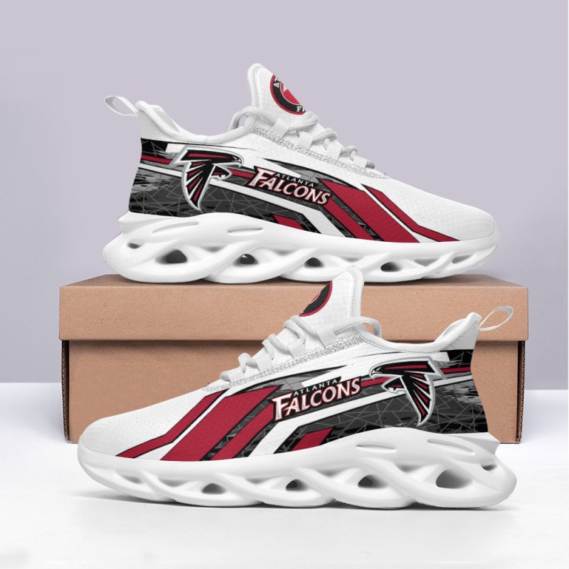 Atlanta Falcons Yezy Running Sneakers Bottom Design