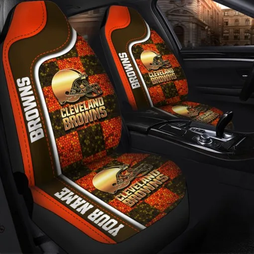 Cleveland Browns Car Seat Covers
