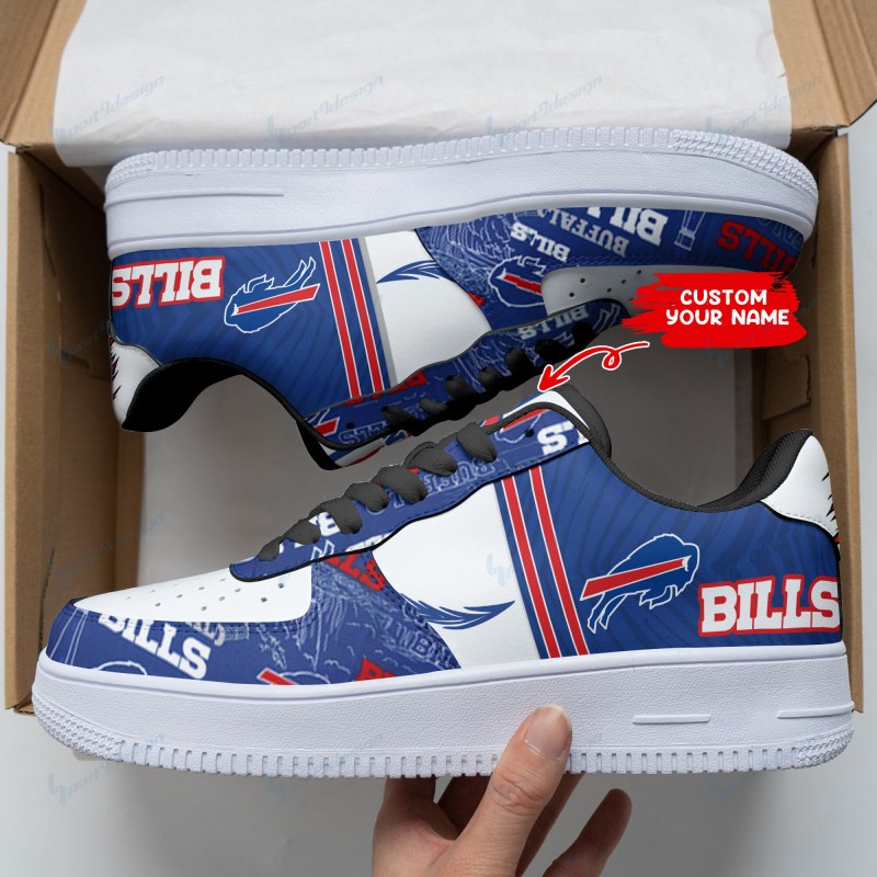 Buffalo Bills Personalized AF1 Shoes