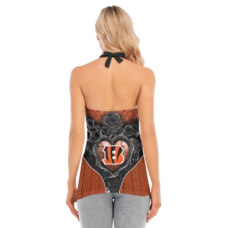 Cincinnati Bengals Women's Halter Top Image 3