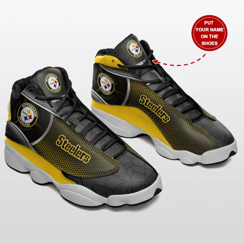 Pittsburgh Steelers Personalized AJD13 Sneakers