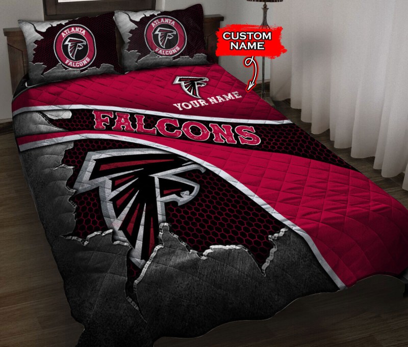 Atlanta Falcons Personalized Quilt Set