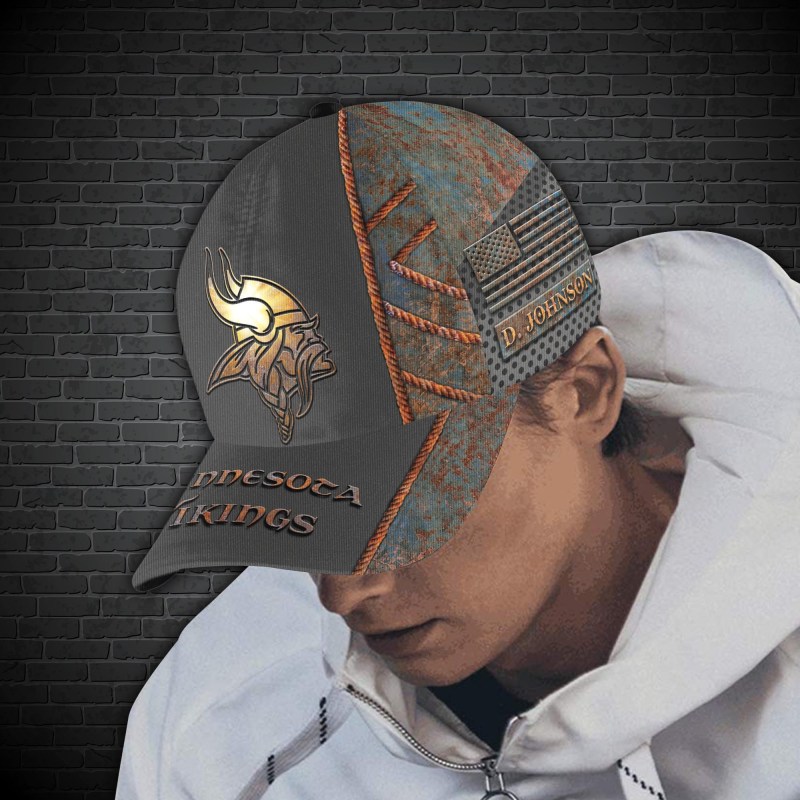Minnesota Vikings Classic Cap Side View