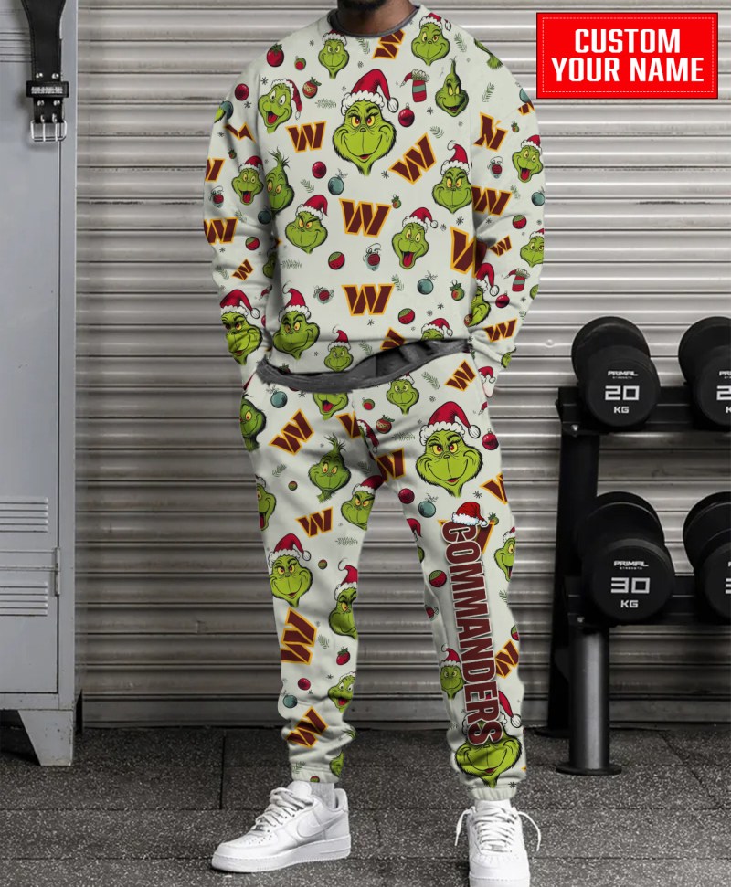 Washington Commanders Christmas Sweatsuit