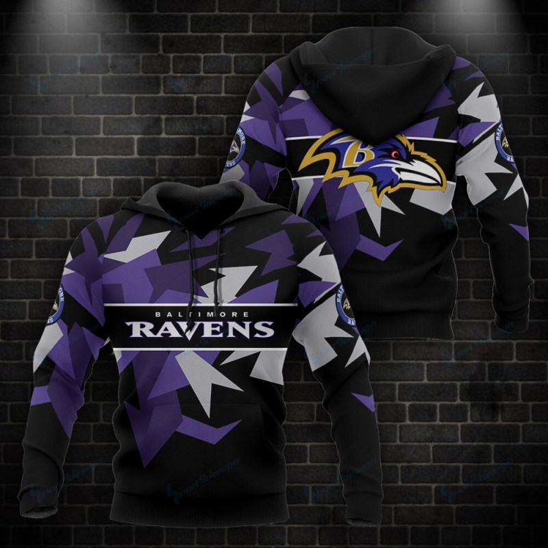 Baltimore Ravens Ugly Christmas Hoodie