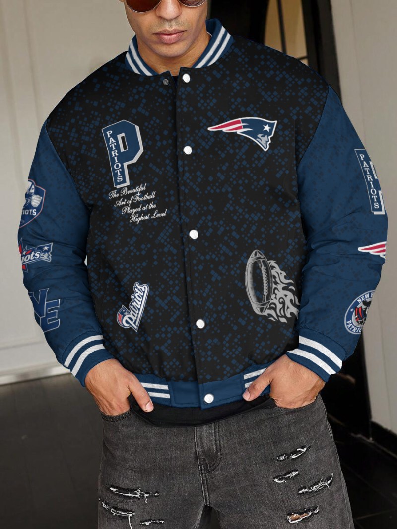New England Patriots Varsity Jacket